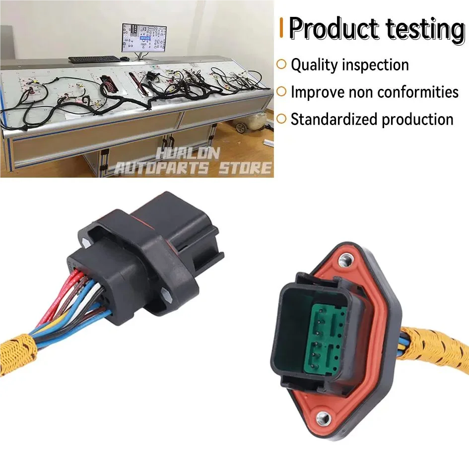 419-0841 2153249 Fuel Injector Wiring Harness Fits For Caterpillar CAT C9 E330D E336D E320D 320C 323D 325 336D Excavator 4190841