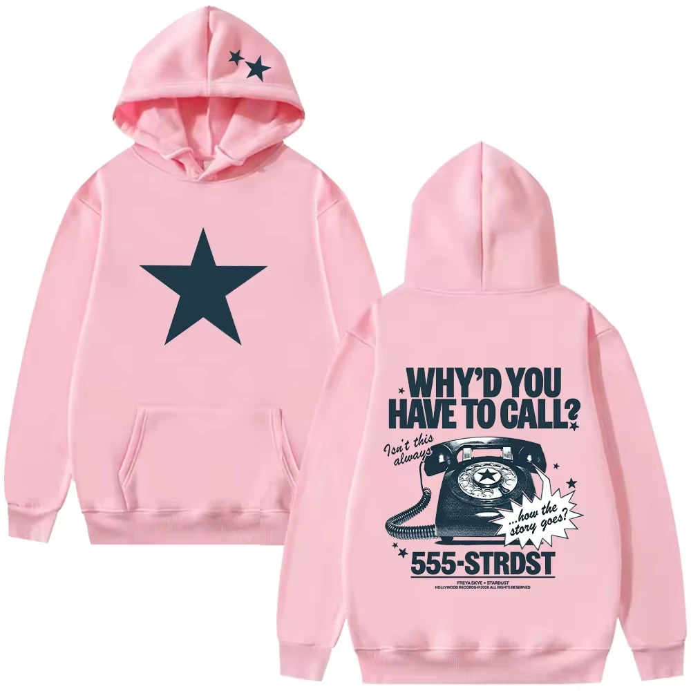 Freya Skye Hoodie Vintage Cartoon Print Hoodies Damen Herren Lässige Langarm-Kapuzenpullover High Street Y2K Streetwear – Detail 7