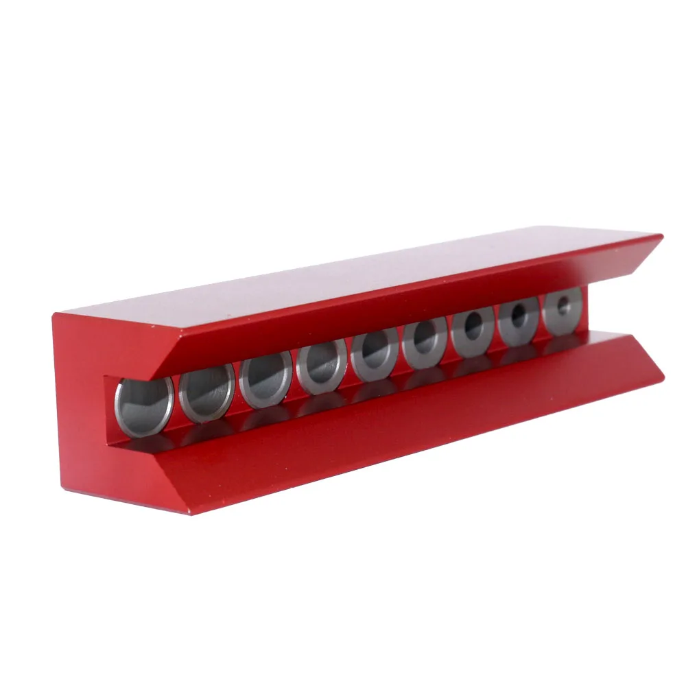 Fonson-Pocket Hole Doweling Jig, 45 Graus, Auto-Centramento, Vertical, Guia de Perfuração, Punching Hole Locator, Carpintaria, 4mm-12mm