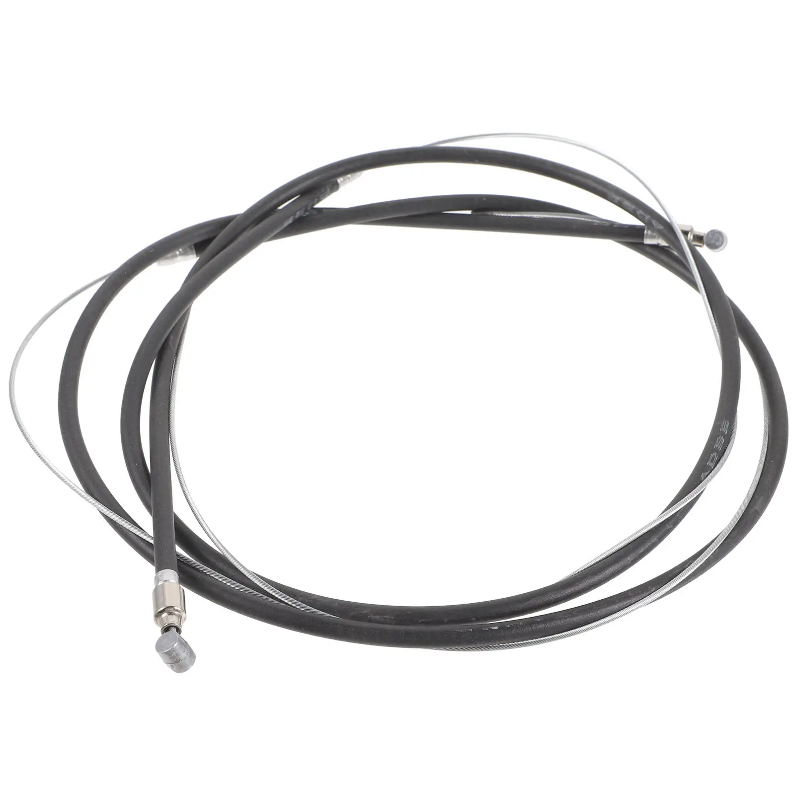 

2Pcs Mountain Bike Brake Cables Compatible with Wheelchair Brakes Steel Inner Core Plastic Outer Sleeve Rustproof Heat Resistant