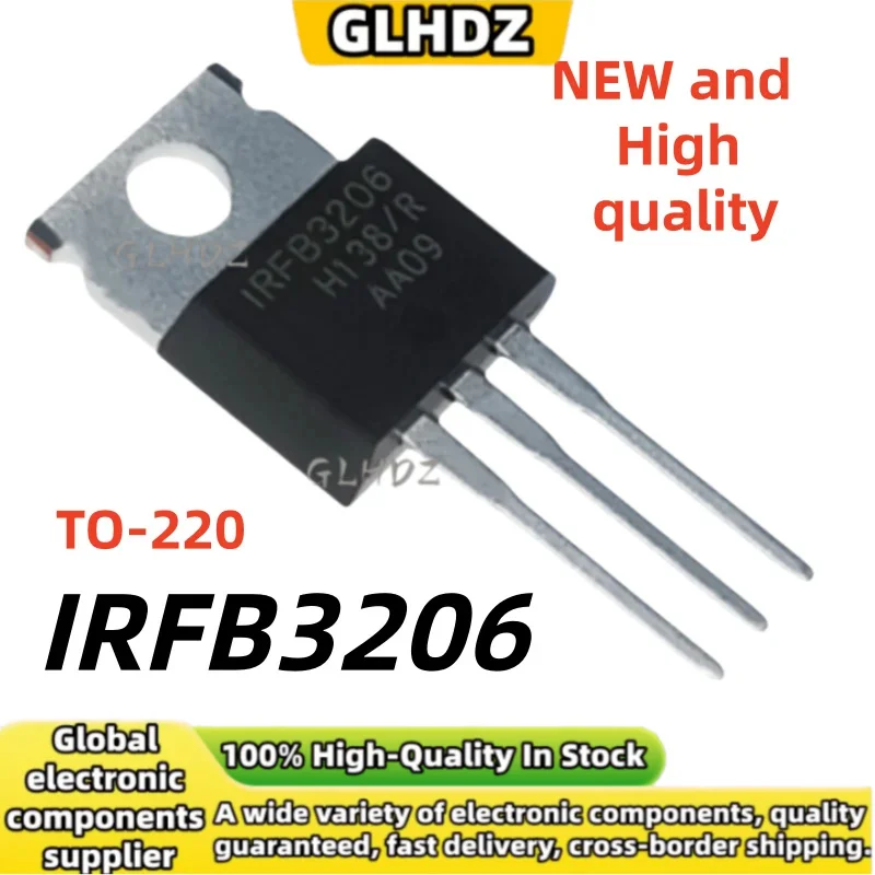 NEW and High quality 10-100units IRFB3206 Field-effect transistor In the warehouse to-220