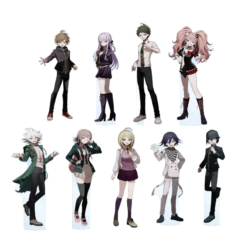 Anime Fans Gifts Danganronpa HD Character Acrylic Stand Series Desk Ornament About 15cm