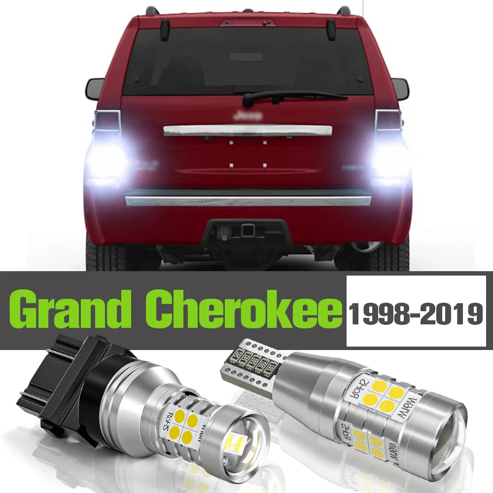 

2x LED Reverse Light Accessories Backup Lamp For Jeep Grand Cherokee 2 3 4 WJ WG WH WK 1998-2019 2005 2006 2010 2011 2015 2016