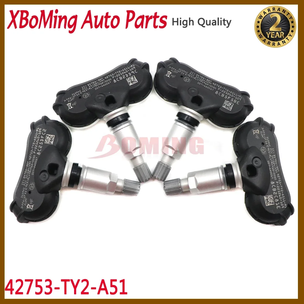 42753-TY2-A51 TPMS Tire Pressure Sensor Monitoring System Fit For Acura RLX TL ZDX 2AX 2009-2015 42753-TK4-A011-M1 315Mhz