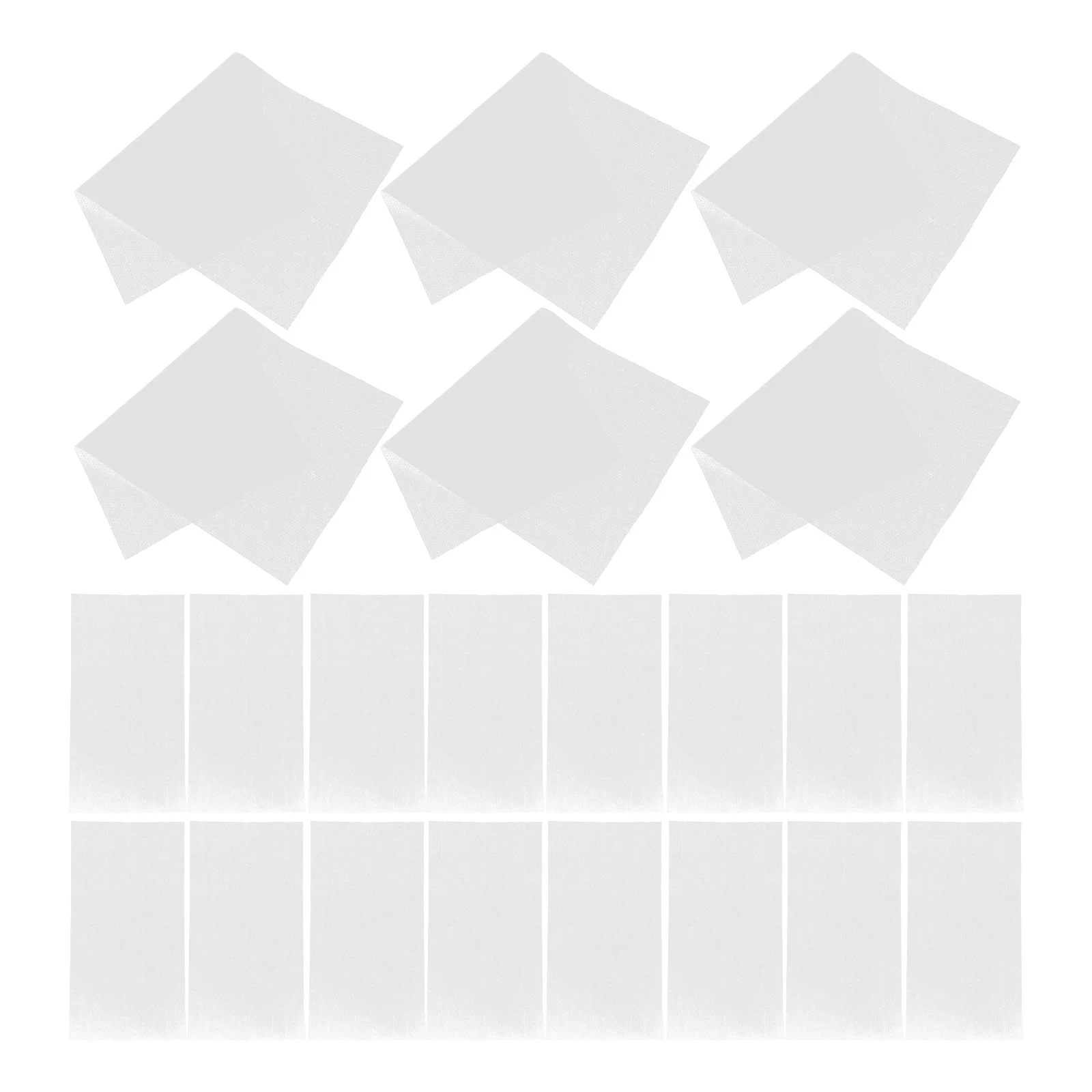 

50Pcs Disposable Salon Towels Non Woven Soft Large Absorbent Spa Nail Facial Hair Body Foot Care Towels 60x30cm White for Beauty