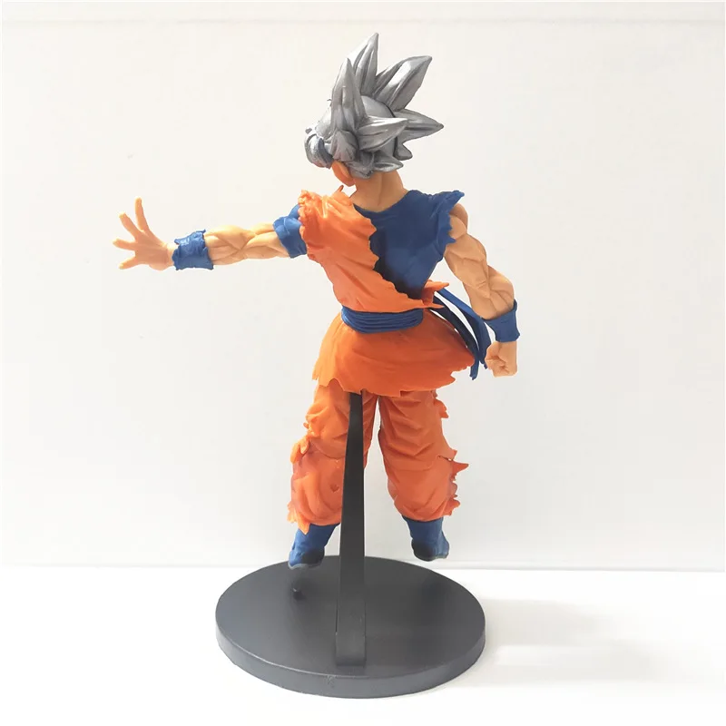 24cm Dragon Ball Z Son Goku Kakarotto Super Saiyan  Ultra  Instinct Migatte No Gokui Ultimate Action Figure Model Toys Kids GIft