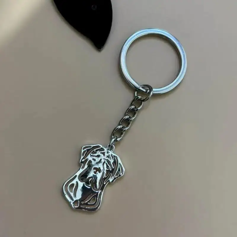 المرأة سبيكة مجوهرات قصب كورسو الكلب قلادة سلاسل المفاتيح #1