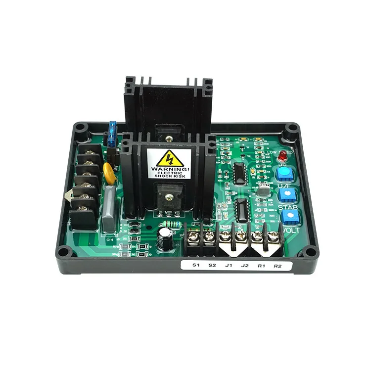 GAVR-20A AV Universal Brushless AVR Generato Automatic Voltage Regulator Module 220/400VAC Frequency Protection EMI Suppression