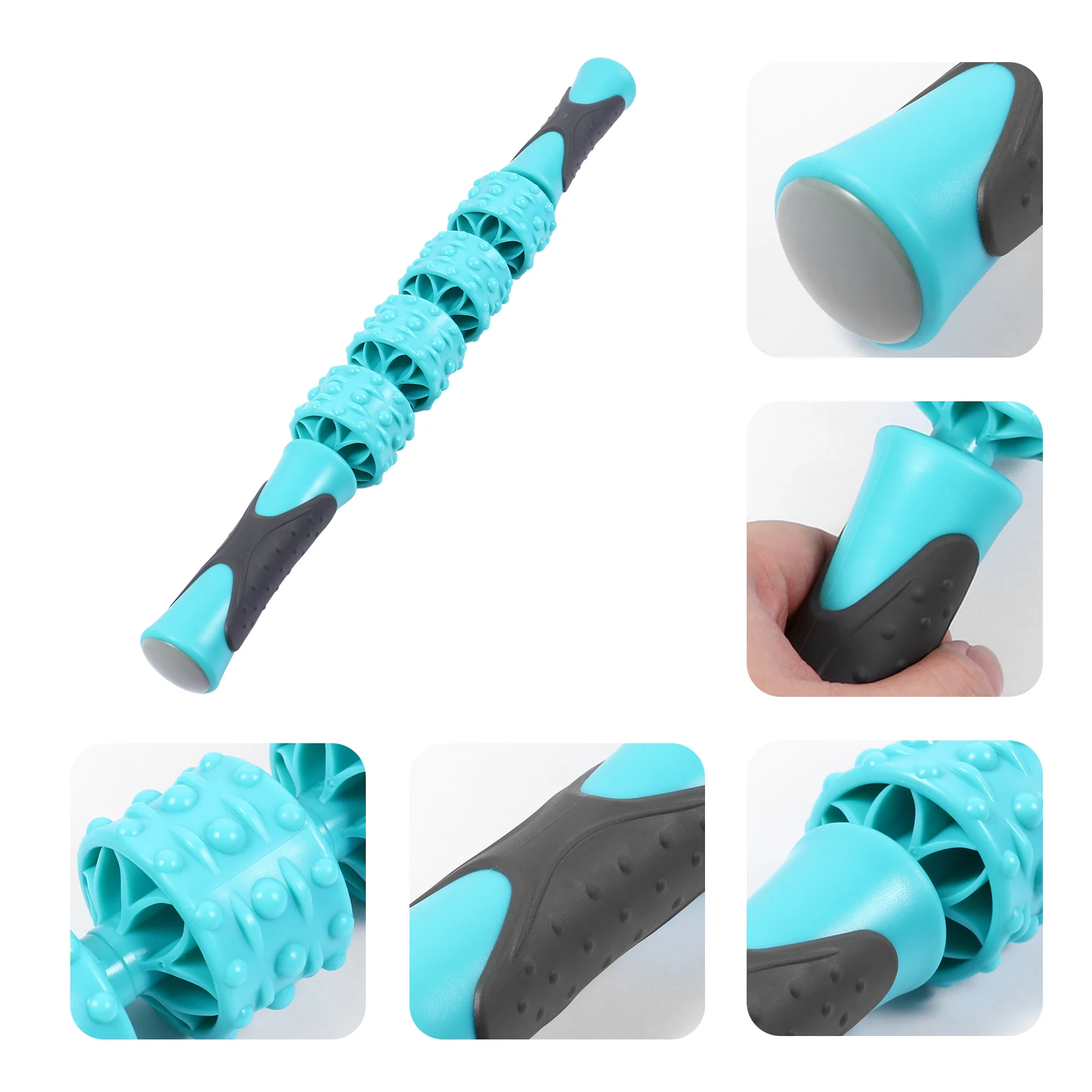 

Multifunctional Muscle Massager Stick Back Neck Leg Pain Relief Athlete Sore Neck Recovery Roller Eco-Friendly Material Comfort