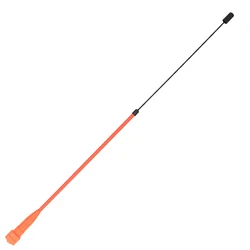 XIERDE Soft expansion SMA Female Portable Antenna for VHF Walkie Talkies Dual-Band for Kenwood 3107 Baofeng UV5R 888 S UV-82