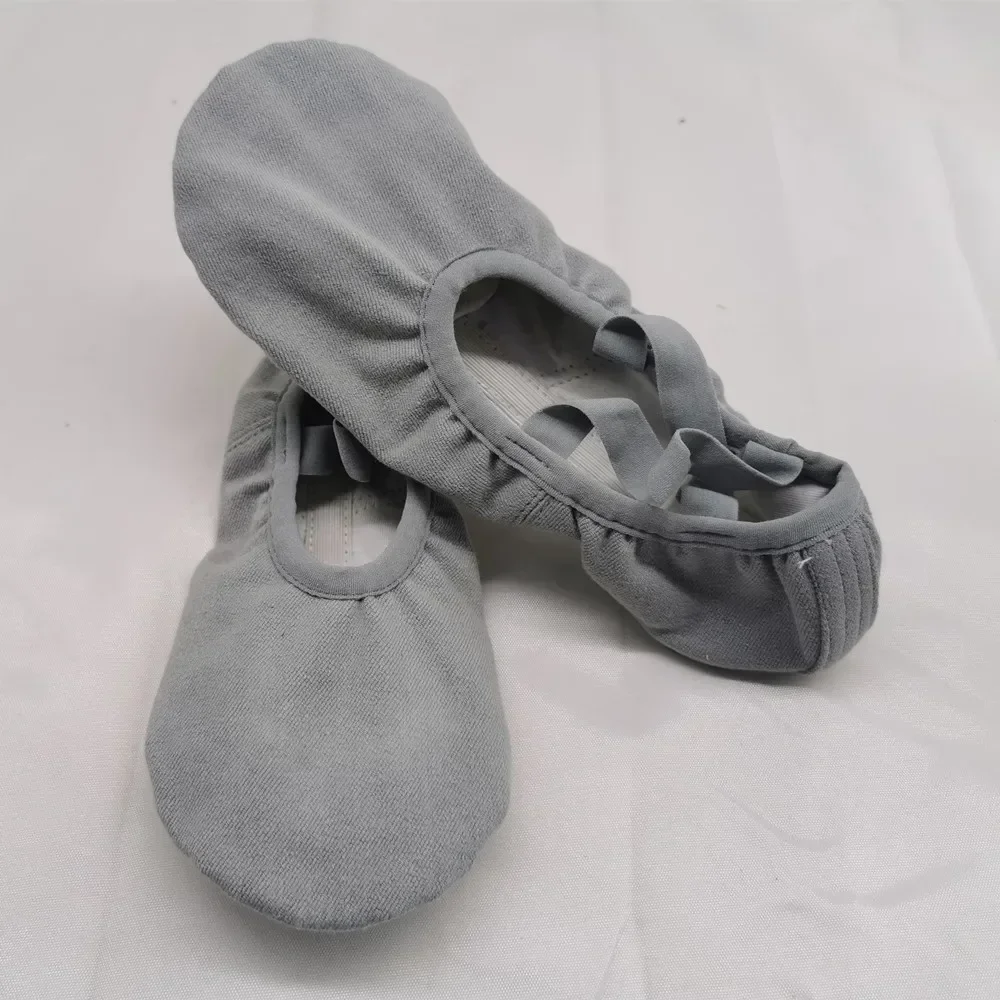 Zapatillas de Ballet con Forro de Algodón, Color Gris Camel, Buty Do Tanca, Bailarinas, Zapatos de Baile, Chaussure Homme