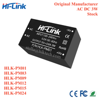 Hi-Link HLK-PM01 HLK-PM03 HLK-PM09 HLK-PM12 HLK-PM15 HLK-PM24 220V to 3.3V/5V/9V/12V/15V/24V AC DC Converter Power Supply Module