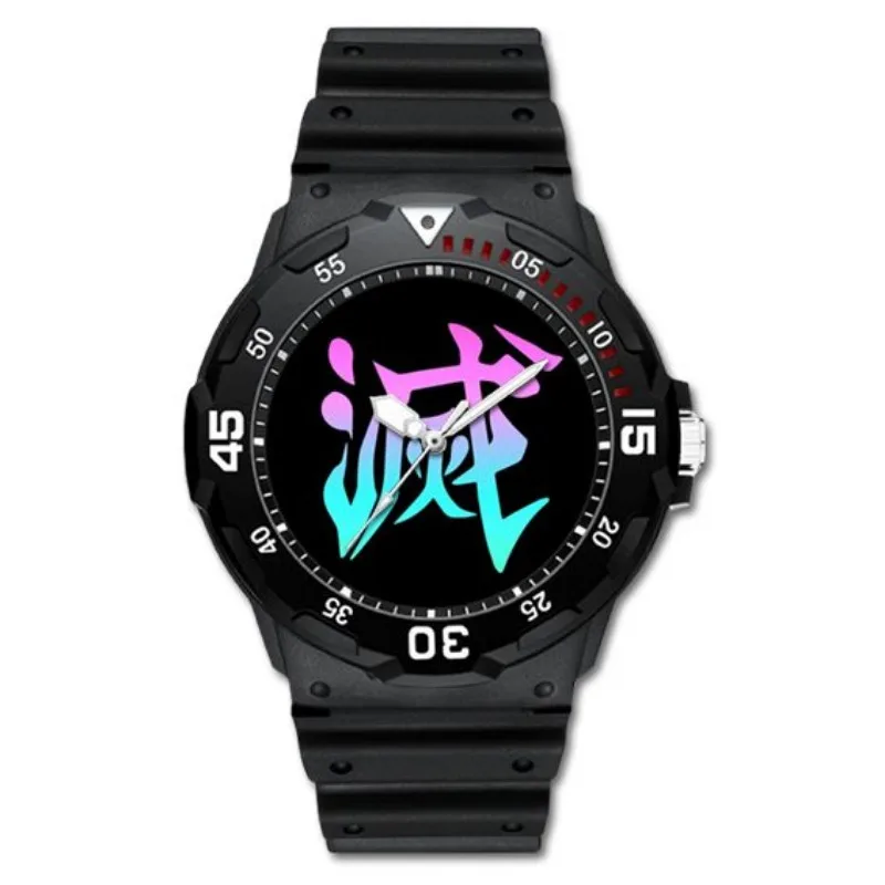 Ghost Annihilation Blade Peripheral Tanjiro Your Beans Same Waterproof Sports Watch Simple Student Quartz Watches Gifts