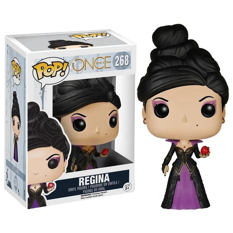 NUEVA llegada FUNKO POP Regina # 268 Colección de figuras de acción Modelo Juguetes para niños Regalos de cumpleaños