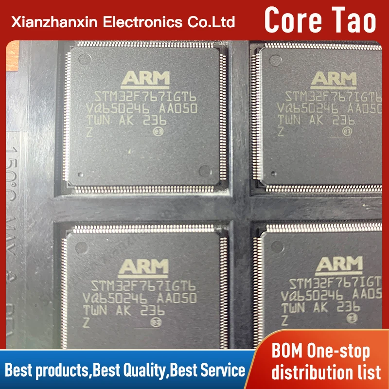 

1 шт./партия STM32F767IGT6 STM32F767 767IGT6 QFP176 новый оригинальный микроконтроллер
