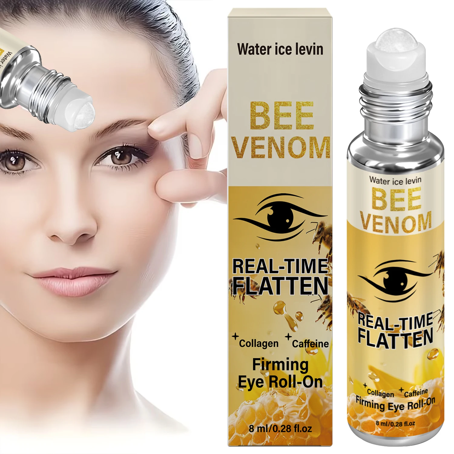 Hyaluronic Acid Serum - Real-Time Flatten Bee Venom Eye Roll-On