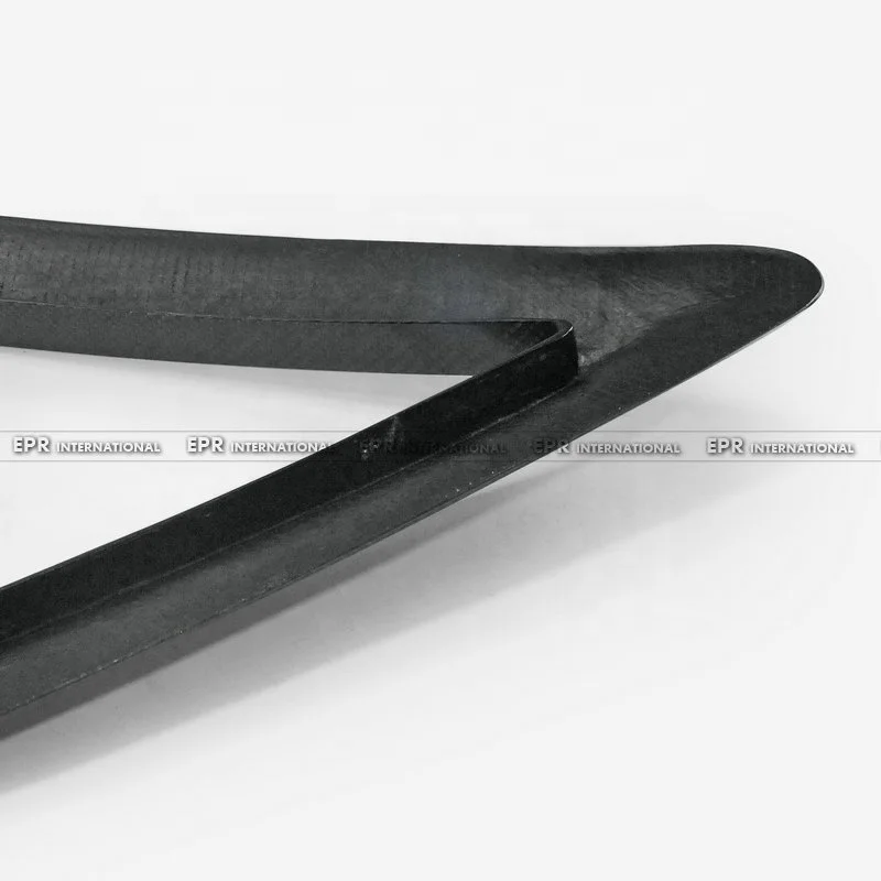 Q50 Q50S EPR AM Q50 غطاء محرك السيارة ذو فتحات تهوية من الكربون