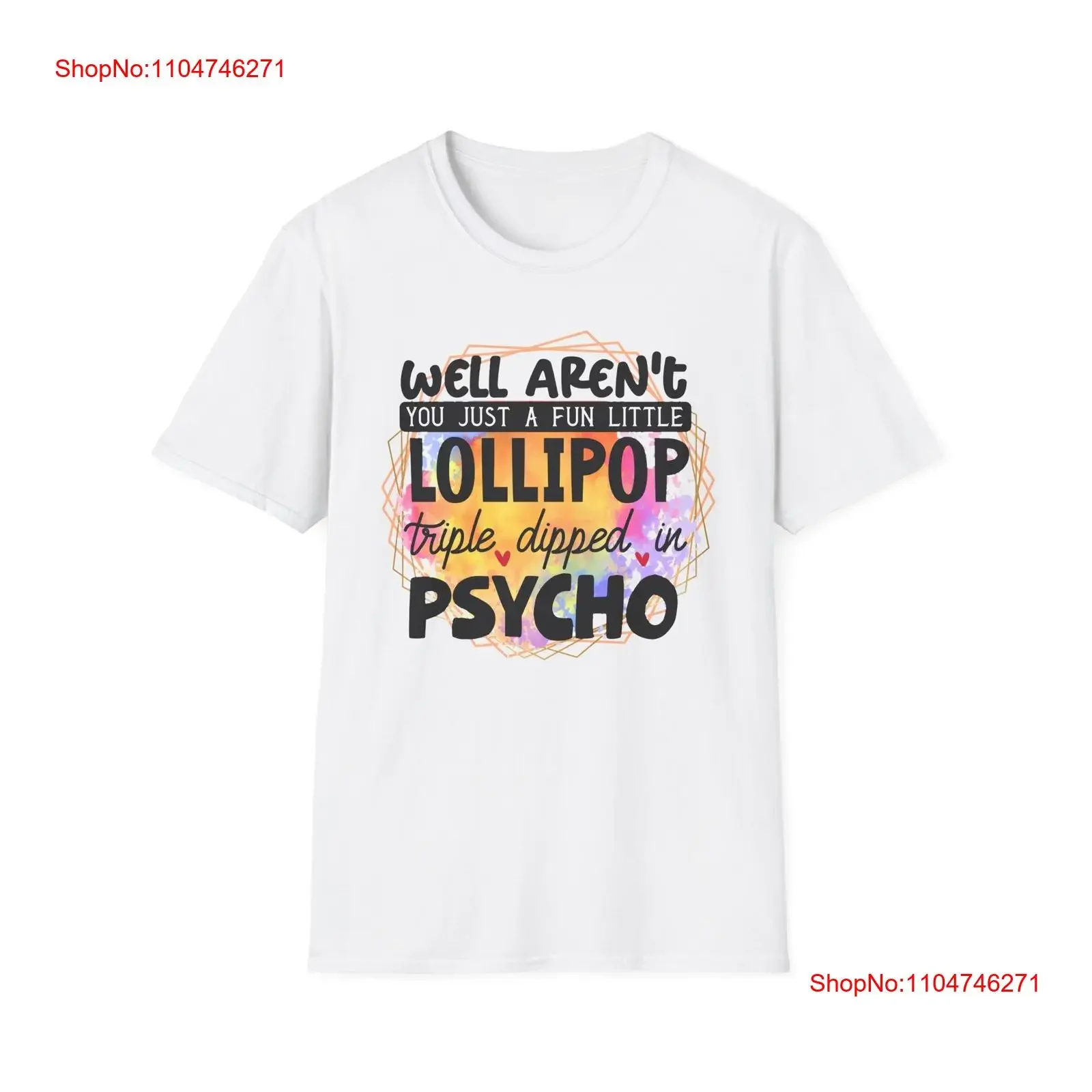 Camiseta divertida de piruleta sumergida en Psycho, pero el primer café Addict, ropa de diseñador de moda informal y versátil lavada vintage para hombre