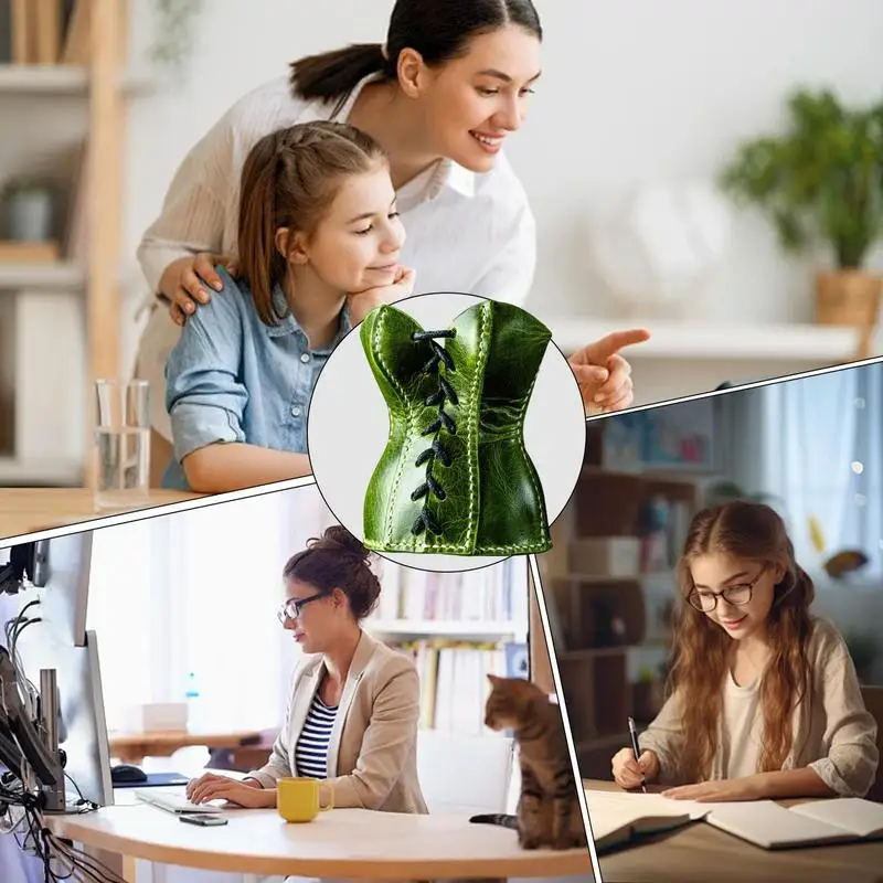 

Забавный держатель для ручек, корсет, органайзер для хранения ручек, классический держатель для карандашей для домашнего офиса, школы, настольная книжная полка, классная комната, отель