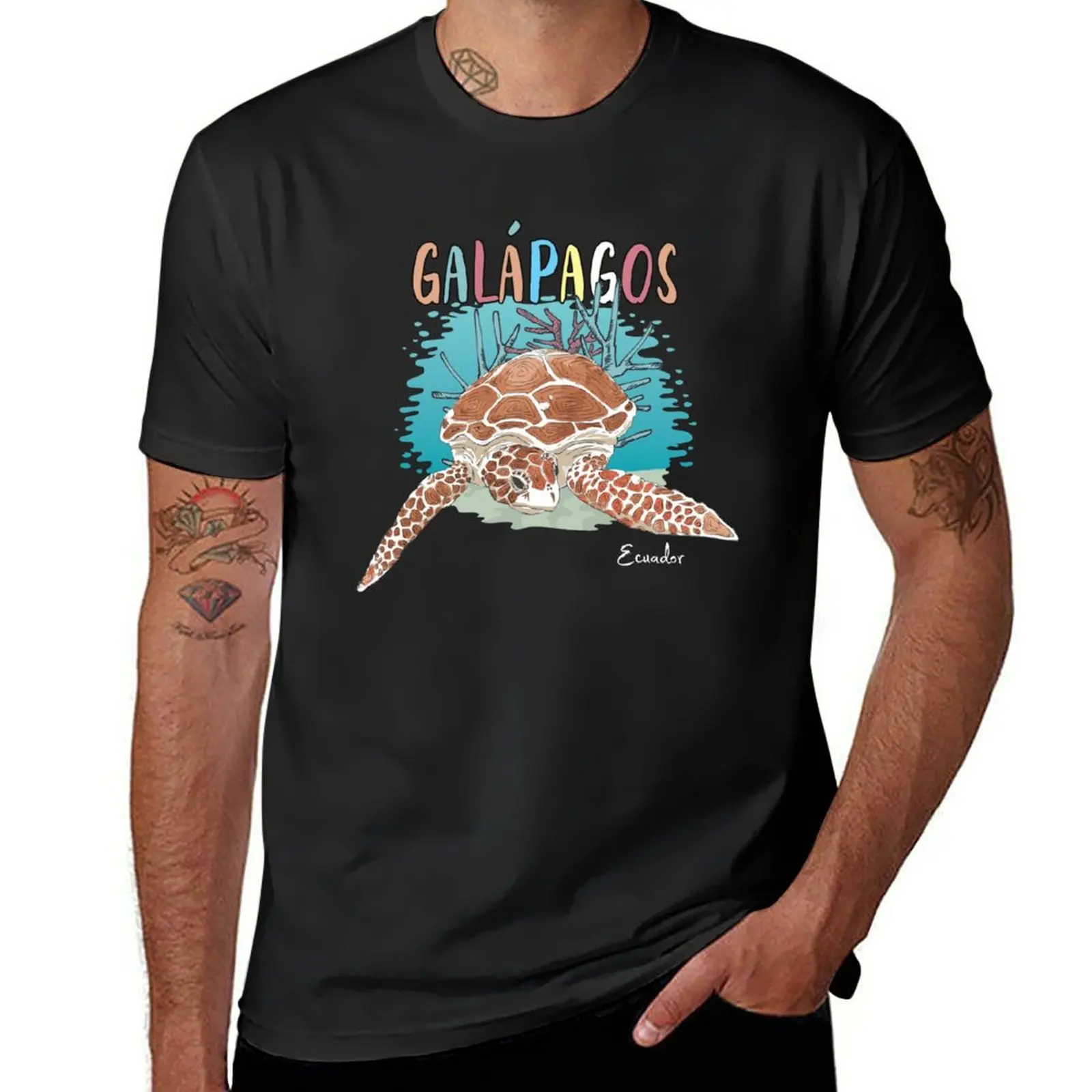 New Islas Galapagos Islands Ecuador Souvenir T-Shirt boys animal print shirt t-shirts man men clothings