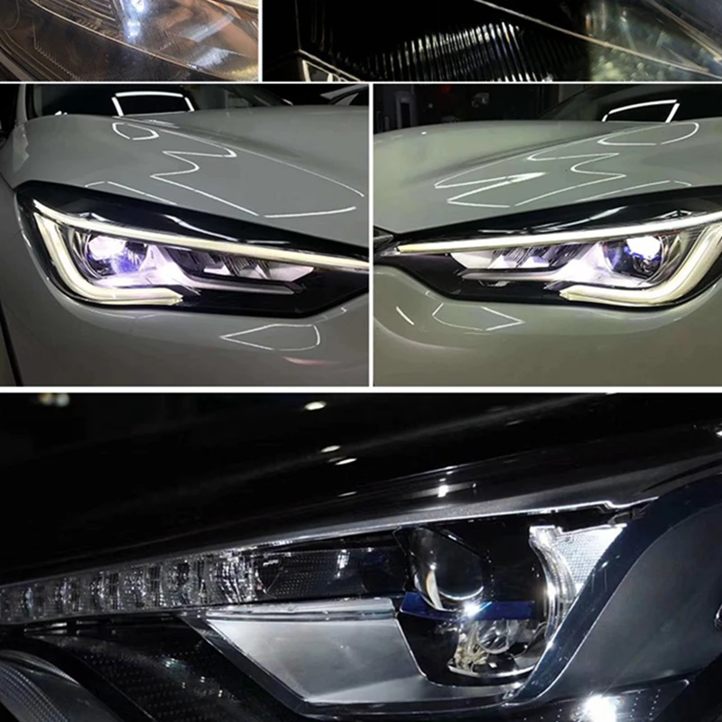 ไฟตัดหมอกคุณภาพสูงรุ่นใหม่ LK8 เลนส์แบบสองโฟกัส เลนส์ไฟหน้ารถยนต์ LED สำหรับดัดแปลง