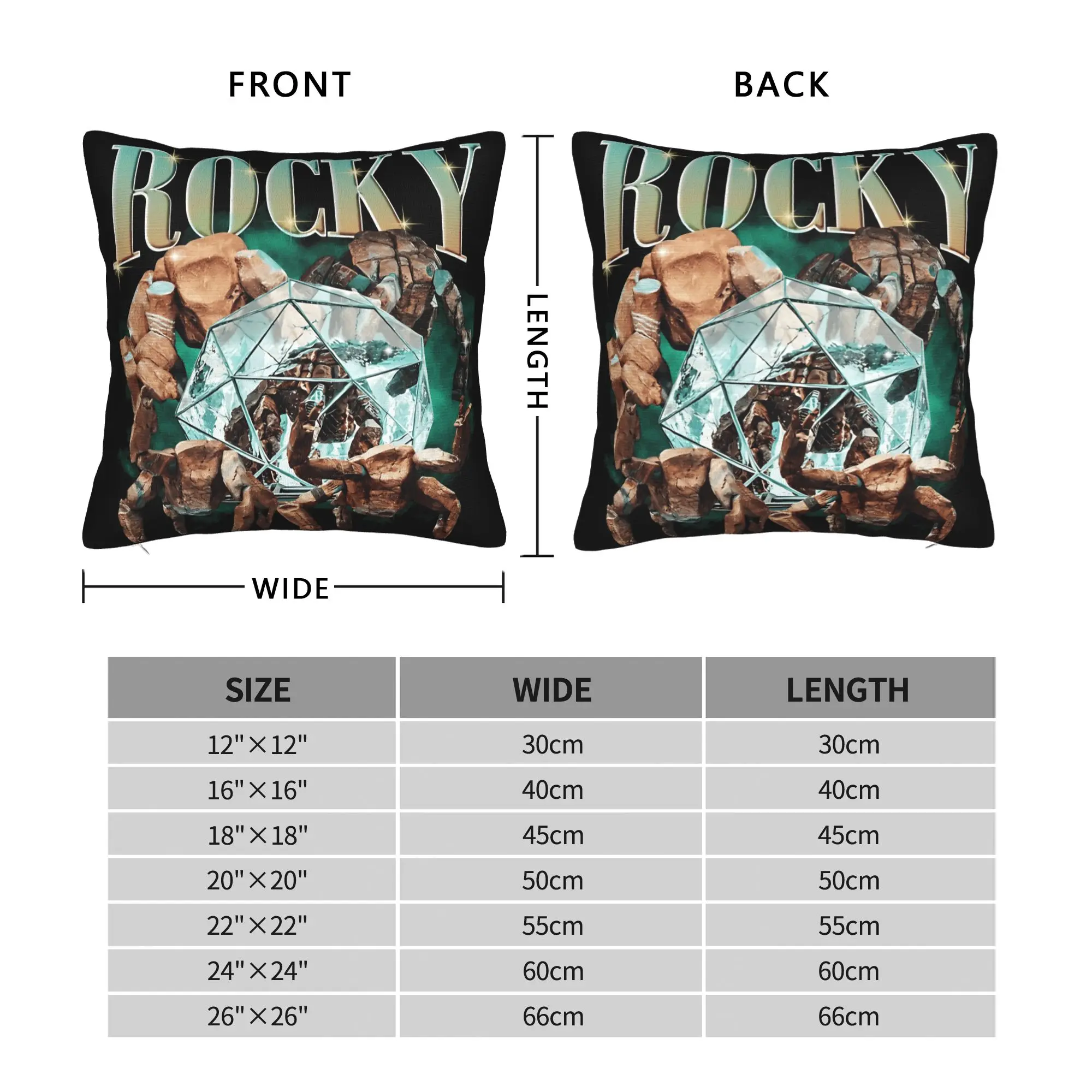 Rocky Project Hail Mary Vintage Pillow Case  Custom Pillow Cover For Couch Sofa Bedroom Novelty Pillowcases