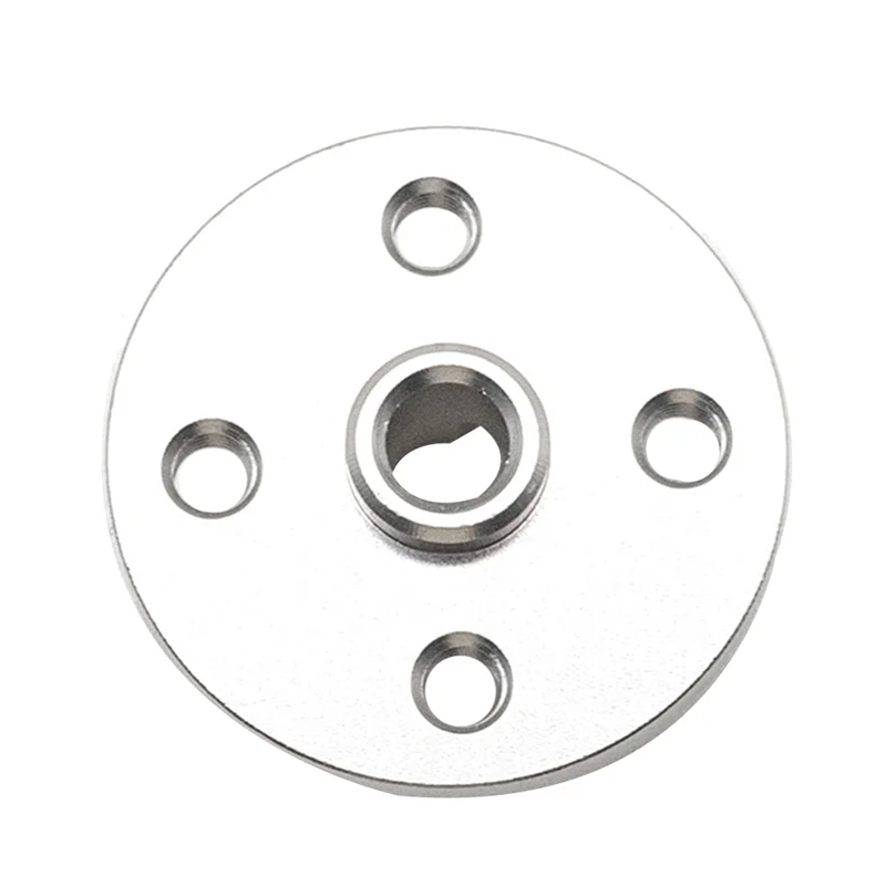 2PCS 7575T6 Aluminum Alloy Large Tooth Base Large Tooth Disk Silver Toothed Disc Tooth Disk For TAMIYA Xv01