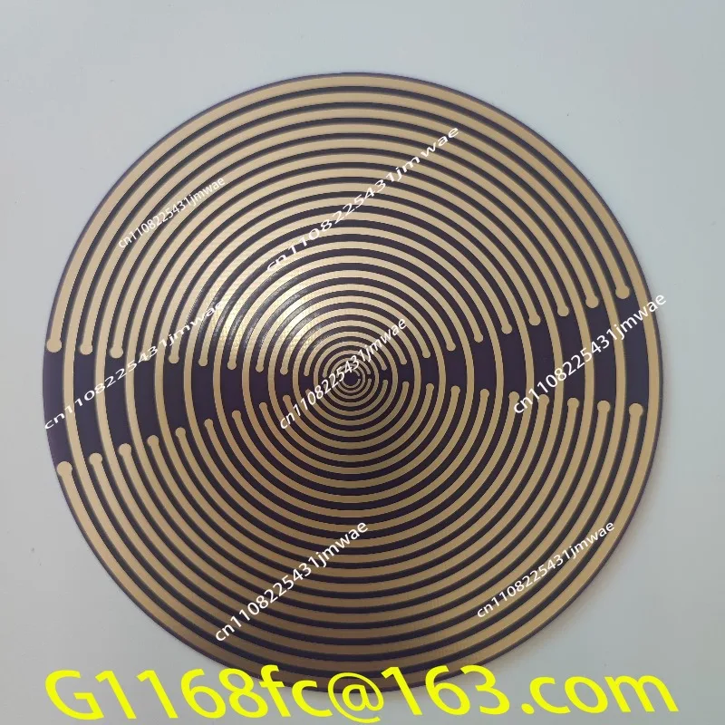 Polarizing Disc Multi-frequency Oscillator Antenna 10cm 24 Turns
