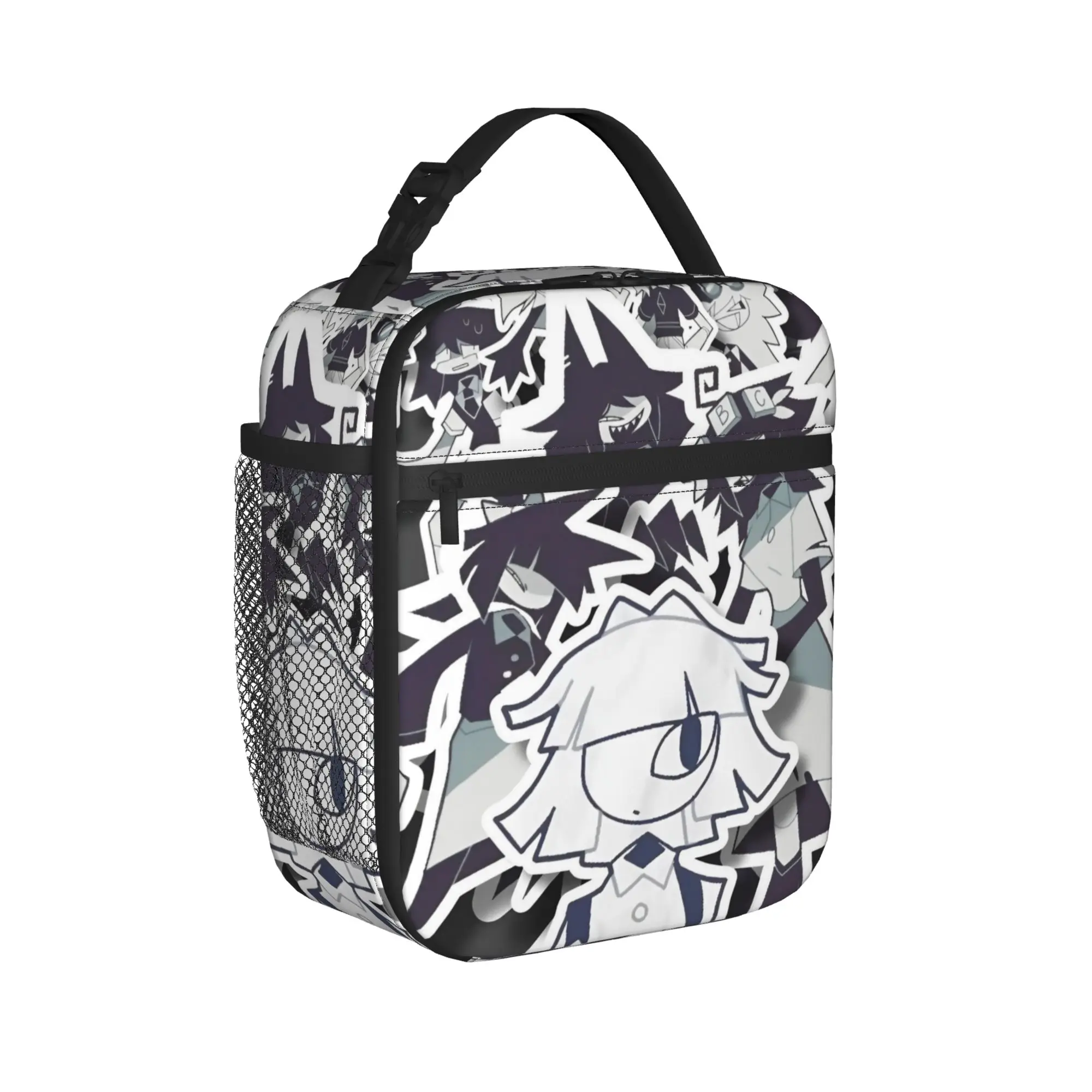 Miss Circle Collage  Insulated Lunch Bags Large Fundamental Paper Education Lunch Container Cooler Bag Tote Lunch Box College