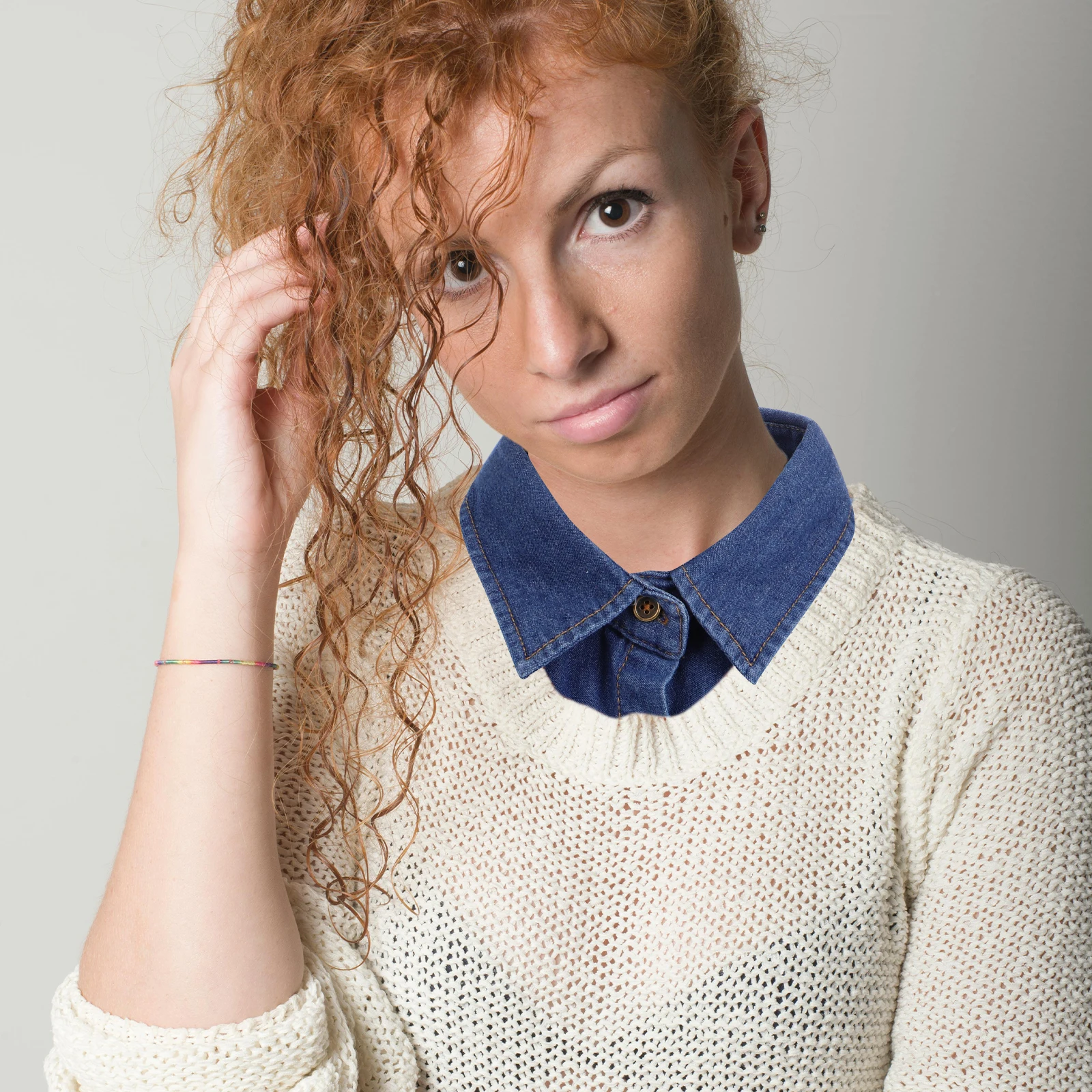 

Fake For Women Detachable Faux Shirt Dicky Half Chic Neckwear Dicky Collar Men Fashion Accessory