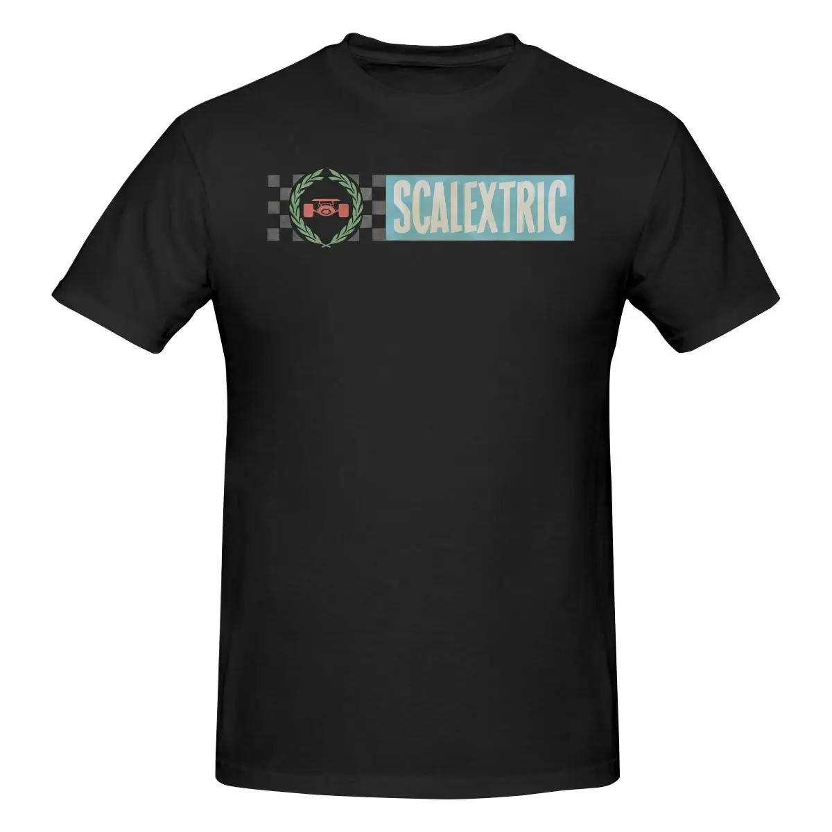 Camiseta divertida con estampado de logotipo vintage de Scalextric para hombre, camiseta unisex de gran tamaño