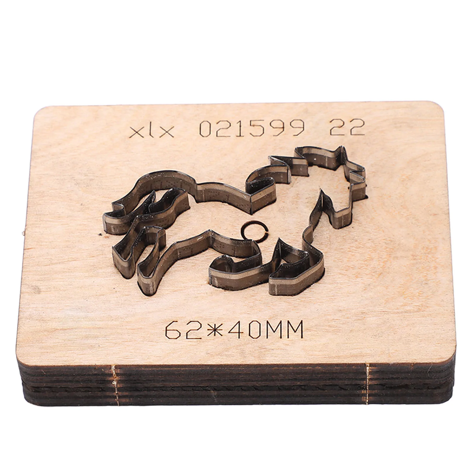 Leather Craft Die Leather Cutting Die Horse Shape Punch Cutter Craft Mould Tool for Paper Rubber DIY Leather Mould Punching Die