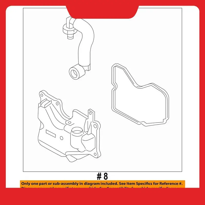 Oil Distributor Cover Emission System Separator Oil Distributor For Ford Focus CM5E-6A785AA CP9Z-6A785A