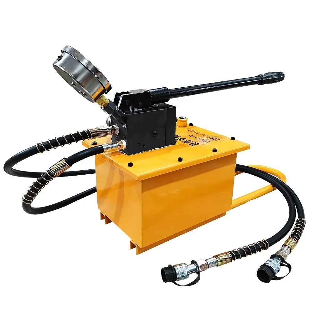 Pompa manuale idraulica a doppia azione per uso industriale