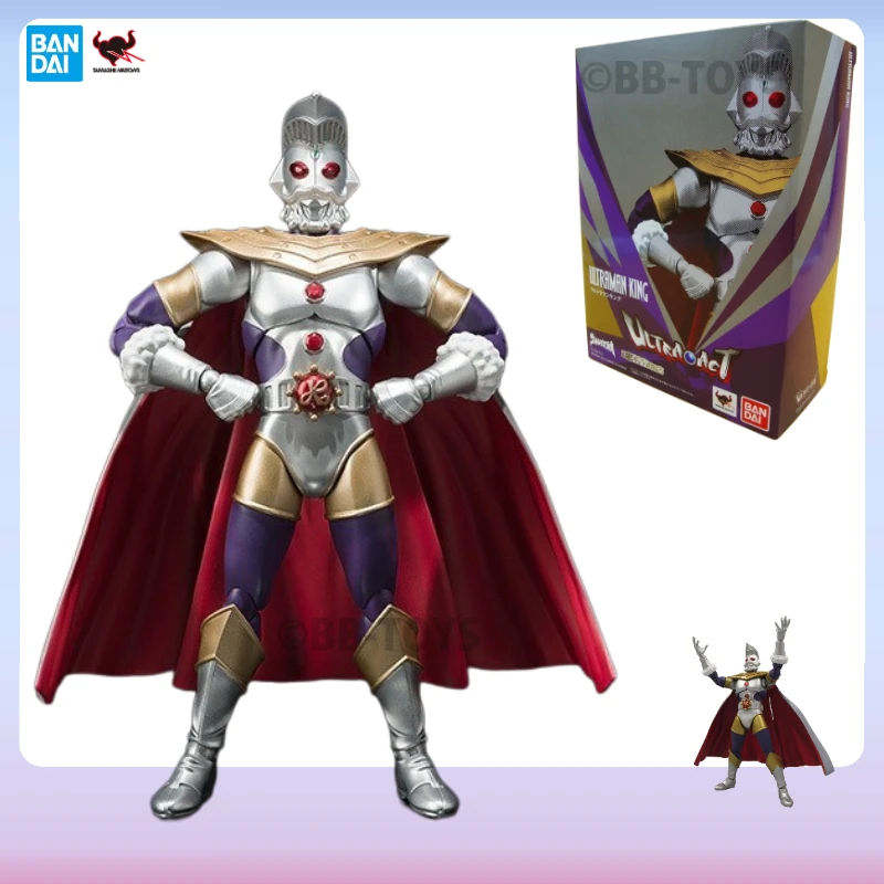 

In Stock Bandai Ultra-ACT Ultraman Series King Super Movable Anime Action Figure Collectible Original Box Finished Toys Children