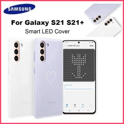 Original SAMSUNG Smart LED Cover For Samsung Galaxy S21+ S21 Plus S21Plus Emotional Led Lighting Effect Phone Cover
