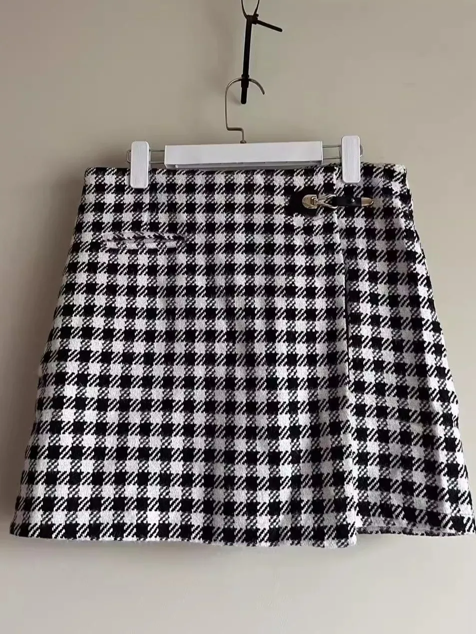 

Korean Sle High Waist ort Skirt Pleated Sweet Versatile Women's Clothing f Body Skirt Casual Embroidered Skirt