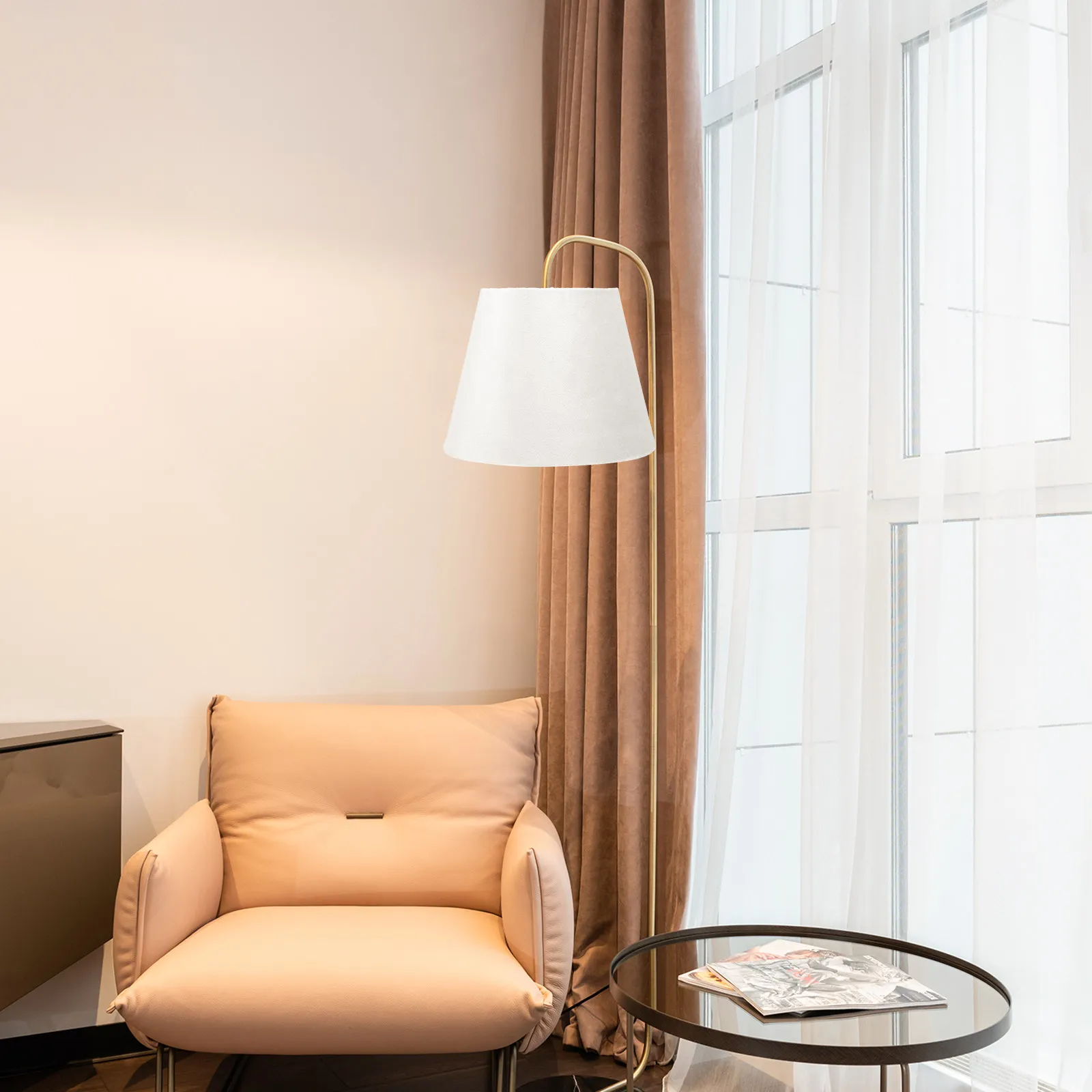 

1 шт. пылезащитный декоративный чехол для настольной лампы, защитный абажур для дома, офиса, спальни