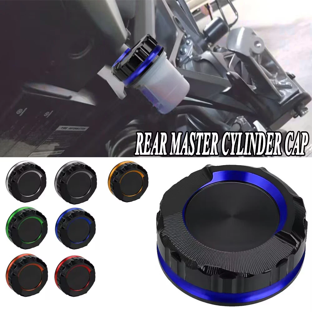 

For YAMAHA YZF R1 R3 R6 R25 YZF-R1 YZF-R3 2020- 2022 2023 Motorcycle Rear Brake Fluid Cylinder Master Reservoir Cover Oil Cap