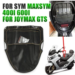 Sac de siège de moto pour SYM Prévention SYM 400i 400 600i Pomermax Z 300i GTS 250 250i, accessoires de siège sous le sac de rangement en poudre, sac à outils
