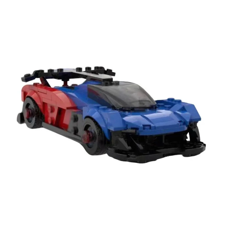 Stadsautomodel MOC Bouwstenen SS-107 Concept Racewagen Modulaire Technologie Kinderen Vakantiegeschenken Monteren Speelgoed Pak