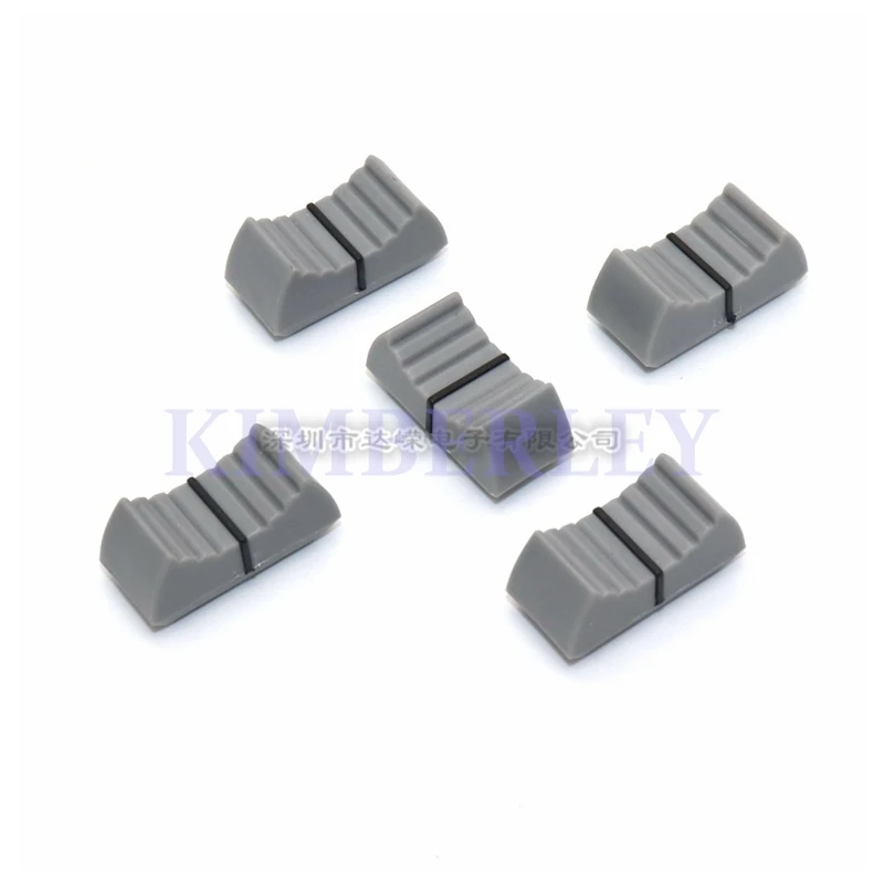 20PCS Mixing Board Fader Cap Dimmer Accessories Volume Amplifier Straight Slide Potentiometer push-rod Cap Inner Hole 4MM