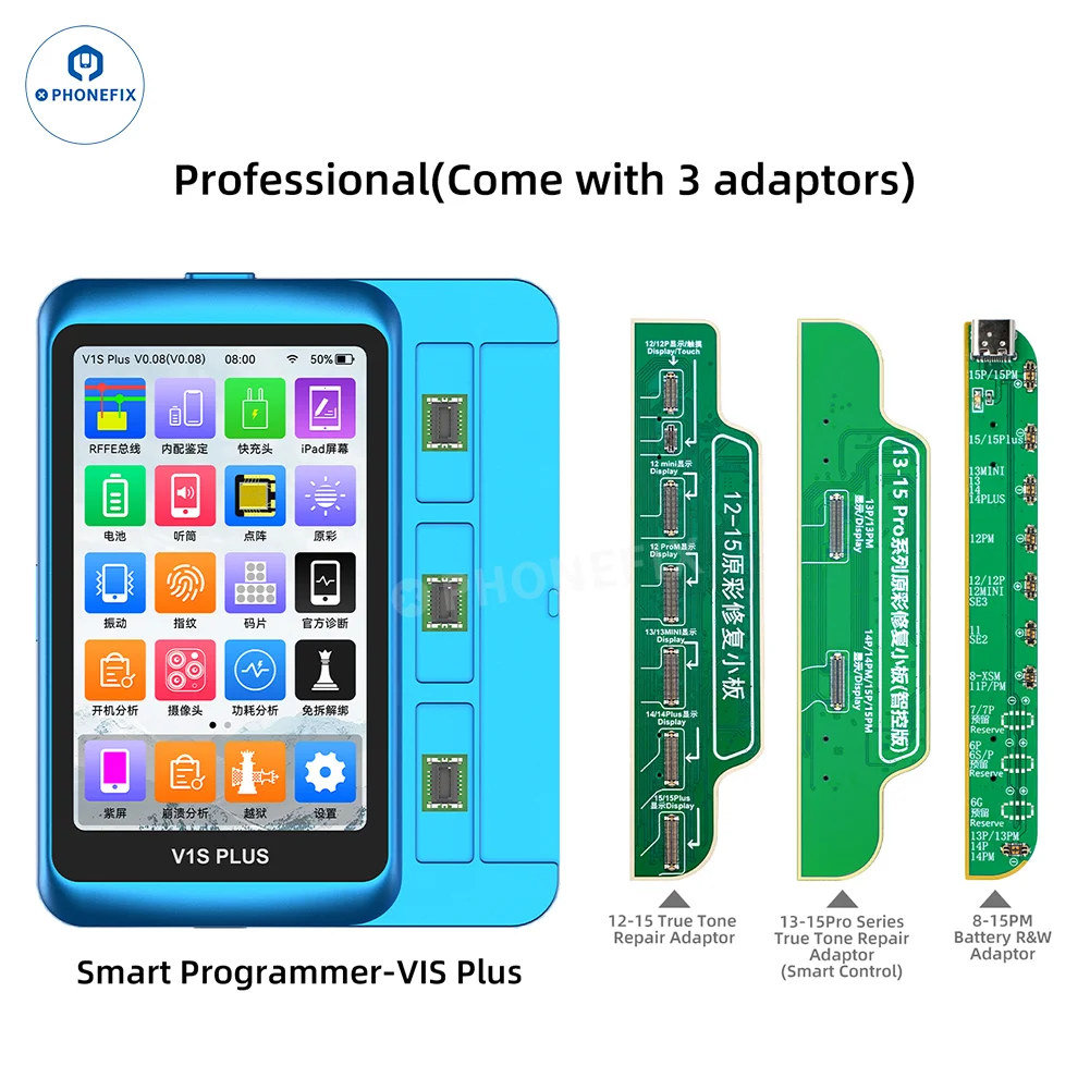 B JCID V1S Plus スマートプログラマー　スクリーン　新品　値下不可 JCID V1S Plus iPhone Repair Programmer