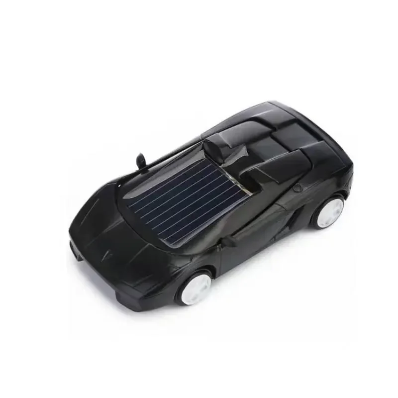 1Pcs Mini Cars Solar Powered Small Sports Cars Toys Technology Teaching and Exhibition Supplies Small Production Creative Gifts