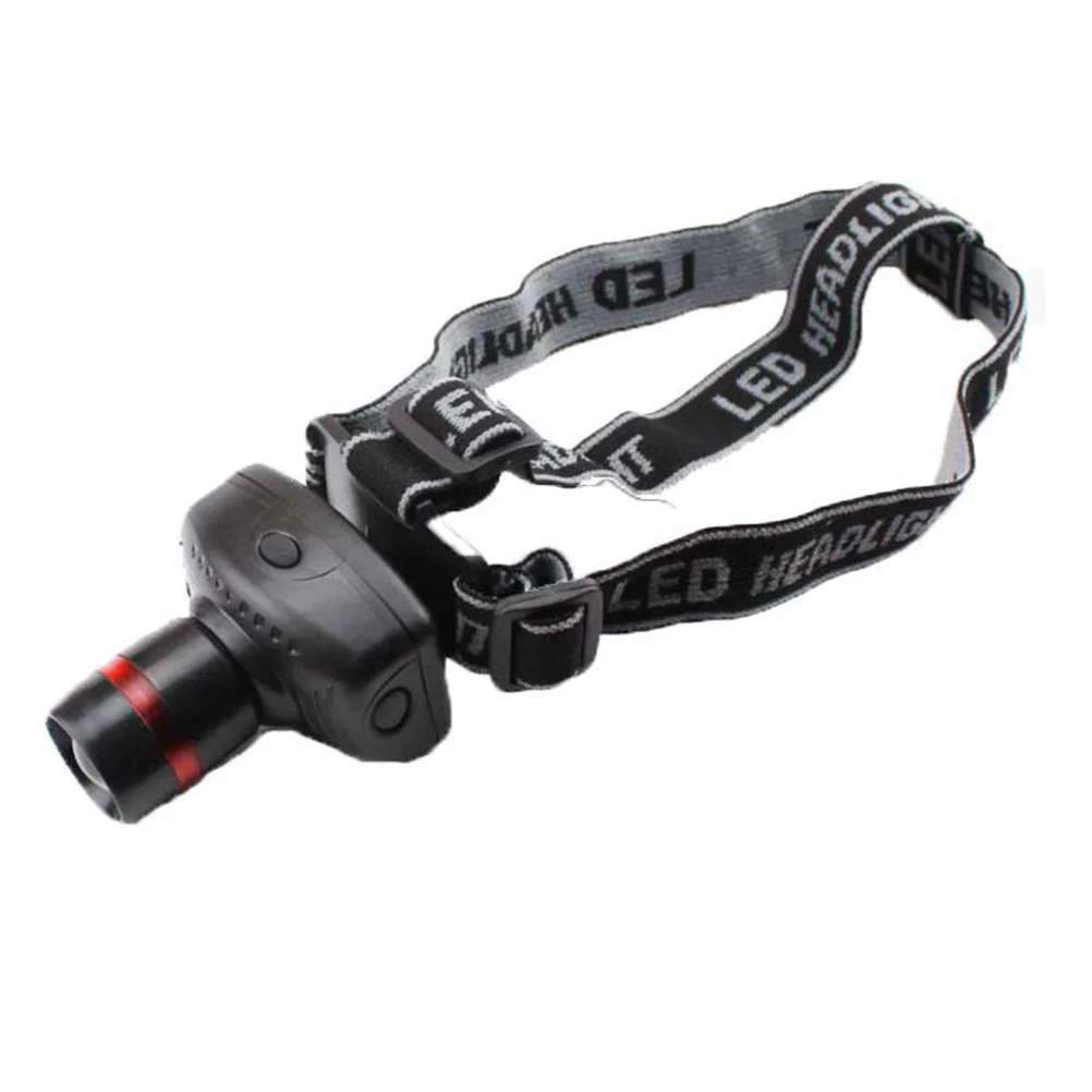 

High Power Zoom Led Headlamp 3W Waterproof Outdoor Indoor Lighting For Camping Fishing Running Cycling Night Hiking