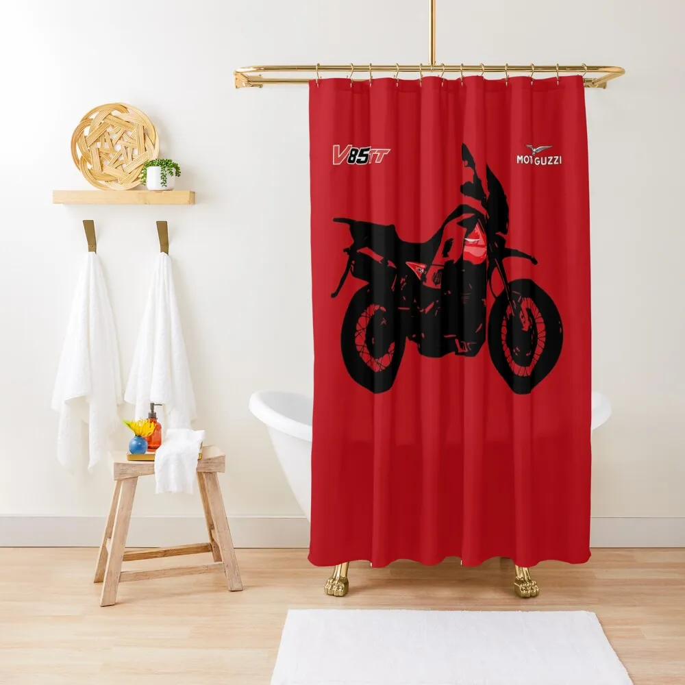

V85TT Kalahari Black version 1 Shower Curtain Bathroom Deco Waterproof Bath And Anti-Mold Bathroom Showers Bathtub Curtain