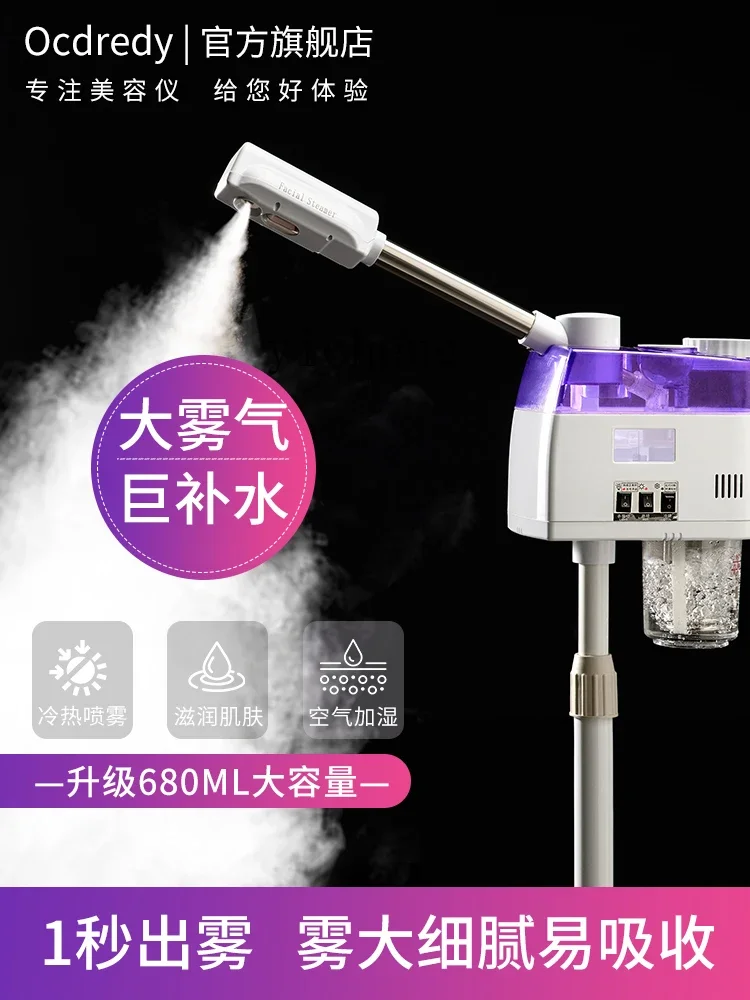 TQH Steaming Face Sprayer Facial Nano Hydrator Household Cold Spray Machine Hot Spray Instrument Special for Beauty Salons