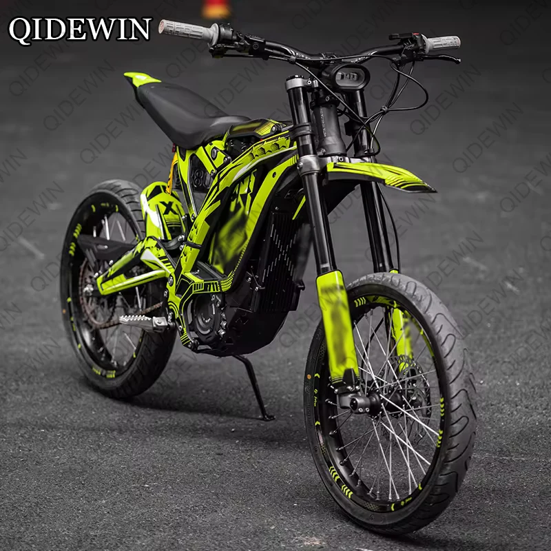 NEW QIDEWIN Electric motorcycle decal pattern kit ForFor SURRON Light bee xs 8.0 offroad Motorcycle stickers