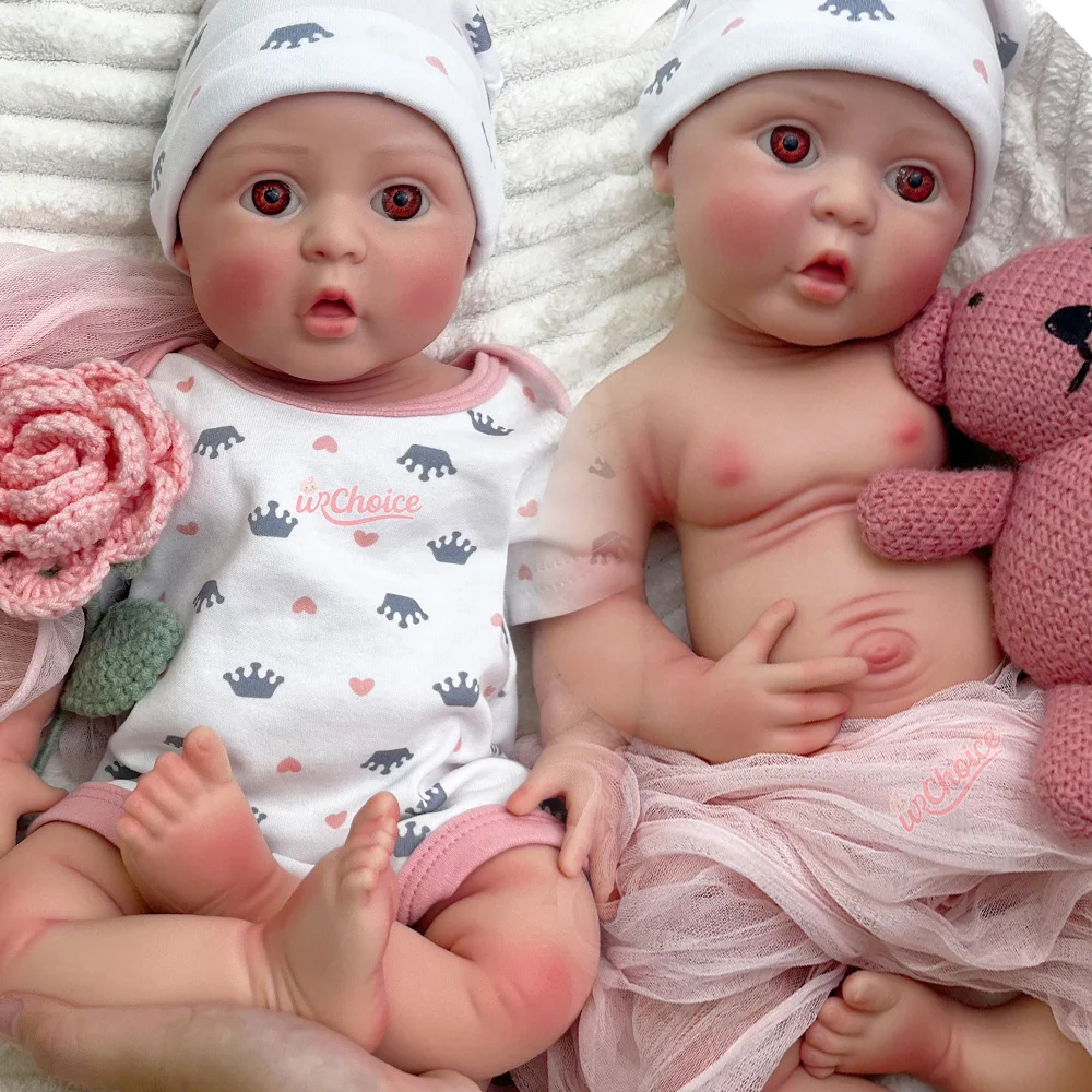 17 "نابض بالحياة سيليكون تولد من جديد دمية طفل واقعية لينة الوليد ولادة جديدة دمية نابض بالحياة قابل للغسل دمية هدايا لعيد الفصح لتقوم بها بنفسك