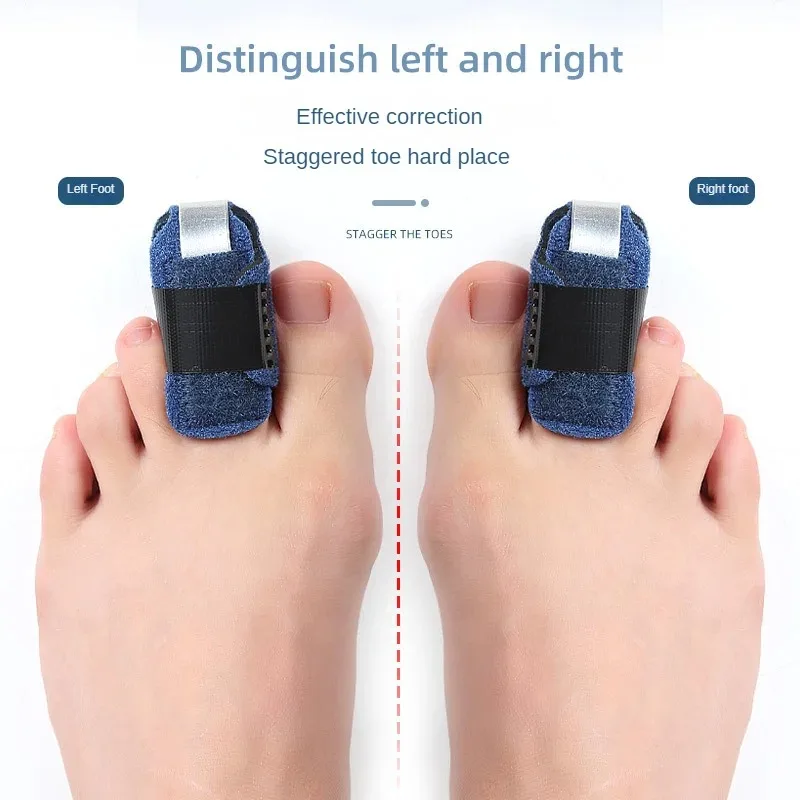 Toe Splint Straightener For Hammer Toe Corrector Crooked Toe Claw Toe Stabilizer Support Brace Wrap Pain Relief Kids Adults